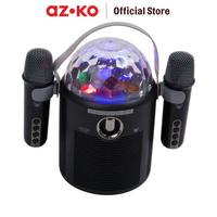 Gambar Sovox Speaker Karaoke Bluetooth Led 2 Mic Hitam Perangkat Elektronik Spiker Audio Electronic dari Toko Tinacell undefined 3 Tokopedia