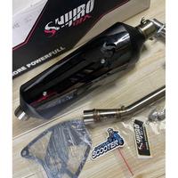 Gambar Knalpot Shijiro Std Standar Racing SE Special Edition Black Vespa dari Wear Mall undefined 3 Tokopedia