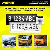 Gambar GUDANG PLAT JJ XPANDER Tatakan Dudukan Plat Nomor Mobil Akrilik Mika ONEWAY Premium dari GUDANG PLAT JJ undefined 3 Tokopedia