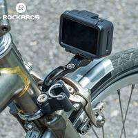 Gambar ROCKBROS Bicycle Front Fork Light Holder Foldable Bike Light Headlight GoPro Brompton Sports Cameras Mount Exension Bracket dari siemmmbok undefined 5 Tokopedia