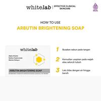 Gambar [Free Gift] Whitelab Arbutin Brightening Soap - Sabun Pencerah Wajah Dan Badan Dengan Arbutin, Niacinamide, Hyaluronic & Collagen [Bpom] Cleansing dari Ravonez undefined 3 Tokopedia