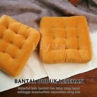 Gambar Bantal Lesehan Duduk Lantai Cafe Jumbo Empuk Premium Uk.50x50 - a914 - Hitam, 40x40 dari sunvokong undefined 4 Tokopedia