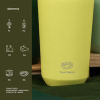 Gambar [Domma] Custom Engrave 480 Ml Go-Sip Tumbler Double Wall Stainless Steel Insulated Water Bottle Botol Minum Thermos Kopi Teh Mug - Stone dari Pamasa store 0 undefined 1 Tokopedia