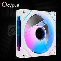 Gambar OCYPUS GAMMA F12 Reverse Blade ARGB 120mm Fan Case - Black White - Hitam dari Gasol Maspion Square Surabaya undefined 2 Tokopedia