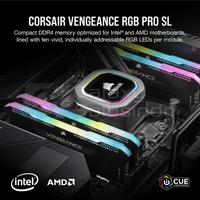 Gambar Corsair Vengeance RGB PRO SL 16GB 2x8GB DDR4 3600 CMH16GX4M2D3600C18 dari GASOL MALANG undefined 3 Tokopedia