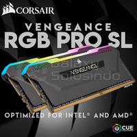 Gambar Corsair Vengeance RGB PRO SL 16GB 2x8GB DDR4 3600 CMH16GX4M2D3600C18 dari GASOL MALANG undefined 1 Tokopedia
