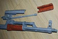 Gambar 1:1 Scale 87cm AKM AK47 Gun Model Papercraft Toy DIY 3D Paper Card dari Toko Fleming undefined 3 Tokopedia