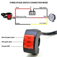Gambar Saklar Switch Stang Motor ON ON OFF Lampu Tembak Motor 3 Kabel 2 Mode dari Ming Yan Grosir undefined 2 Tokopedia