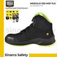 Gambar Sepatu Safety Jogger MODULO S3S Mid TLS - Black / Hitam - Size 38 - Size 39 dari Chki Store undefined 4 Tokopedia