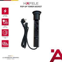 Gambar Hafele Pop-Up Tower Socket - Colokan Listrik - Ø60 mm Code dari Gen prime undefined 1 Tokopedia