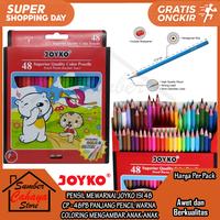 Gambar Pensil Warna Joyko Cp - 48pb Pencil Mewarnai Colour Panjang 48 Set Warnawarni Coloring Mengambar Gambar Crayon Krayon Klasik Kecil Kecik Cerayon Kerayon Menggambar Color Kolor Kolour Alat Perlengkapan Anakanak Sekolah Tk Bagus HBI Murah Meriah Pastel dari riansyahstores undefined 1 Tokopedia