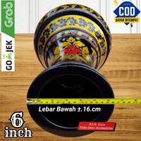 Gambar Dumbuk Atau Darbuka Kayu Mini 6 inch Hitam Gold Power beat Hitam dari KencanaGrosirr undefined 4 Tokopedia