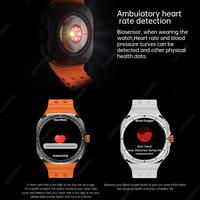 Gambar U8 Ultra AMOLED Android 8.1 Smart Watch Men 4G 5G SIM Card WiFi GPS Compass 32GB Smartwatch Rotating Camera Sport Watch 7 Ultra dari ALFYANSYAH undefined 5 Tokopedia
