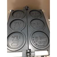 Gambar Cetakan Waffle Bentuk Coin Electric Coin Waffle Baker Waflle Korea Bungeoppang / dari AM-PEGASUS undefined 3 Tokopedia