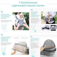 Gambar Gend27 Gendongan Mooimom Light Weight Hipseat Carrier dari Moryana Store undefined 3 Tokopedia