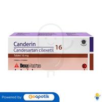 Gambar CANDERIN 16 MG BOX 30 TABLET dari Apotek Kosambi By GoApotik undefined 1 Tokopedia