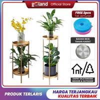 Gambar Goland Standing Platter 2 Layer Low & Tall Iron Frame 60CM & 85CM dari biometrik shop official undefined 5 Tokopedia
