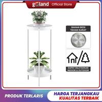 Gambar Goland Standing Platter 2 Layer Low & Tall Iron Frame 60CM & 85CM dari biometrik shop official undefined 4 Tokopedia