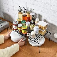 Gambar CUCI GUDANG rak sisipan dapur rak meja lemari dapur dekorasi menata piring bumbu - Hitam dari Lokal Star Plus undefined 3 Tokopedia