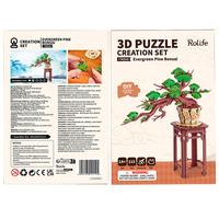 Gambar Robotime Rolife Evergreen Pine Bonsai DIY Wooden 3D Puzzle TG510 dari hunt4toys undefined 5 Tokopedia