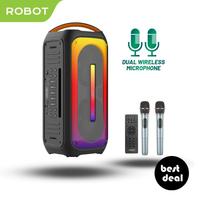Gambar PROMO / TERMURAH Robot RB650 Karaoke Speaker RGB Daya 50W Bluetooth 5.0 TF USB 3.5mm TERBAIK dari masudhahijbrlo undefined 2 Tokopedia