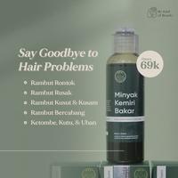 Gambar Minyak Kemiri Bakar Asli Bali MKB 100 ML FREE SHOWER CAP + HAND GLOVES - +Sisir Maskara dari Resellori Indonesia undefined 3 Tokopedia