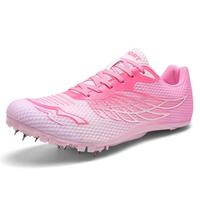 Gambar 2025 Track Spike Sepatu Lintasan dan Lapangan Flash Silver Running Sprint Shoes Ringan Lembut Nyaman dari RosidahIbradah undefined 3 Tokopedia
