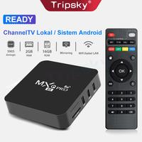 Gambar Smart Tv Box Tripsky Android Tv Box Mxq Pro 4K Support Wifi 2+16Gb - mxq+keyboard dari LEVANDRA undefined 2 Tokopedia