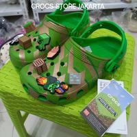 Gambar Sandal Crocs Classic Minecraft Elevated Clog Kid / Sandal Anak Anak HAPPY SHOPPING DAN TERIMAKASIH . dari SILENTTMODE undefined 2 Tokopedia