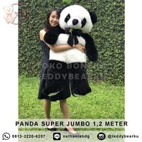 Gambar Boneka Panda Super Jumbo 1,2 Meter Hitam Putih Khas Bandung dari Land of Alley undefined 1 Tokopedia