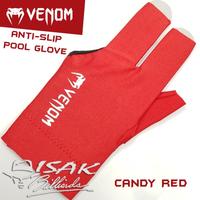 Gambar NewVenom Pool Glove - Anti Slip Red - Sarung Tangan Biliar Billiard Openprenium dari toko bani9 undefined 3 Tokopedia