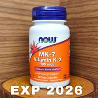 Gambar Now Foods MK-7 Vitamin K-2 100 mcg isi 60 Veg Caps MK7 K2 - 120 dari Indah Home ID undefined 1 Tokopedia