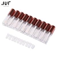 Gambar 1.2ml 10pcs/lot rose gold empty lip gloss tube, diy plastic elegant liquid lipstick container, round lipgloss lip balm bottle dari distrtrue undefined 1 Tokopedia