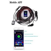 Gambar Lampu Kolong Mobil LED Strip RGB 90/120cm 4PCS Bluetooth App Controller Lampu Hias Hiasan Interior Dalam Mobil Dashboard Bawah Mobil Warna Warni Mobil Modifikasi Otomotif Variasi Pariasi Blutut Hp Smartphone dari Kusman men undefined 2 Tokopedia
