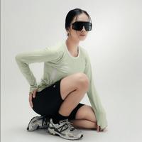 Gambar She Moves - Running Long Sleeve Top Running Jersey Kniel - Matcha Motion, L dari MEKAR BERSAMA STORE undefined 1 Tokopedia