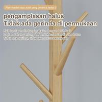 Gambar Gantungan Baju Berdiri Stand Gantungan Baju Dari Cabang Pohon Stand Hanger Kayu Gantungan Berdiri Topi Simple Installation Multifungsi Rak mantel Simple Installation rak sepatu dan tas dari KibaZero undefined 3 Tokopedia