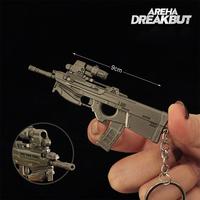Gambar Mini Gun Keychains Arena Breakout Game Peripherals F2000 Assault Small Gun Model 9cm Alloy Keychain Pendant Weapon Collection dari Thri by nabila undefined 4 Tokopedia