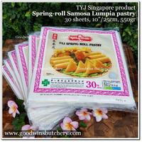 Gambar Spring Roll Samosa Kulit Lumpia 25Cm 550G 30Pcs Pastry Tyj Spring Home dari hidayahmalll undefined 1 Tokopedia