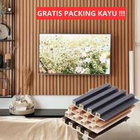 Gambar WPC Wood Wall Panel PVC Wallpanel Dekorasi pengganti Stiker Dinding - GW 03 dari KibaZero undefined 4 Tokopedia