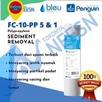 Gambar 2 set paket filter saringan air PENGUIN PBF 10 STD PP + RESIN original dari Belima10 Shop undefined 2 Tokopedia