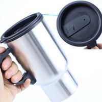 Gambar Best Seller 12V 450ml Electric Heating Travel Cup, Insulated Heated Thermos Mug, Car Kettle Water Co dari Damedai official undefined 5 Tokopedia