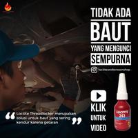 Gambar Dijual_LEM BAUT LOCTITE 243 THREADLOCKER 10ML MENGUNCI IKATAN BAUT DAN MUR dari engkarkosasoj undefined 1 Tokopedia