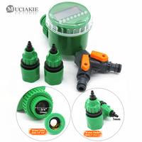 Gambar MUCIAKIE Garden Water Timer with 1/2/4-Way Hose Splitter Automatic Watering Irrigation Controller Adapter 4/7 8/11 16mm Hose dari Lady Sun55 undefined 4 Tokopedia