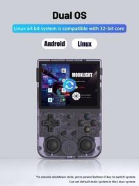 Gambar ANBERNIC RG353V 128GB Handheld Retro Game Console Emulator 27000 Games - Hitam dari Kenza Angelica undefined 3 Tokopedia