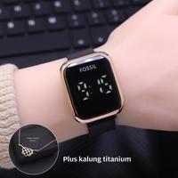 Gambar Tebaru jam tangan wanita fossil led rantai pasir plus kalung titanium Berkualitas dari TheTech Oasis undefined 1 Tokopedia