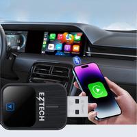 Gambar EZTECH Portable Wireless Apple Carplay Android Auto 2 in 1 Adapter , Car Play Android Auto Wireless Adapter, Wireless Android Auto Car Adapter for Wired Android Auto Cars Converts Wired to Wireless Easy Setup Plug & Play [EZTECH] - CP + AA A1PRO dari Laris Tekno Cipta undefined 3 Tokopedia