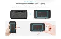 Gambar H20 - Mini 2.4GHz Wireless Air Mouse Keyboard with Touch Panel dari Tanaga Online Shop undefined 5 Tokopedia