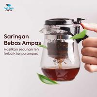 Gambar Teko Teh Kaca Saringan Tahan Panas Infuser Teapot - 700ml dari YUKI SMARTHOME undefined 2 Tokopedia