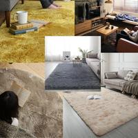 Gambar Karpet  kain bulu  Rasfur _ukuran_160x100cm. busa putih alas hitam Karpet Polos Tanpa Motif - Abu abuTerlaris - Abu abu dari Lancar Jaya Mart8 undefined 5 Tokopedia