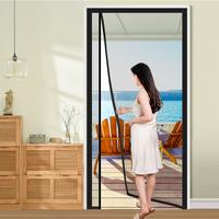 Gambar DTGJ Magnetic Door Screen,Black Side Door Magnetic Mosquito Net,Insect Proof Flight,Summer and Kitchen Indoor Invisible Net dari Friday110 undefined 1 Tokopedia